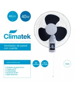 Ventilador Climatek 40W